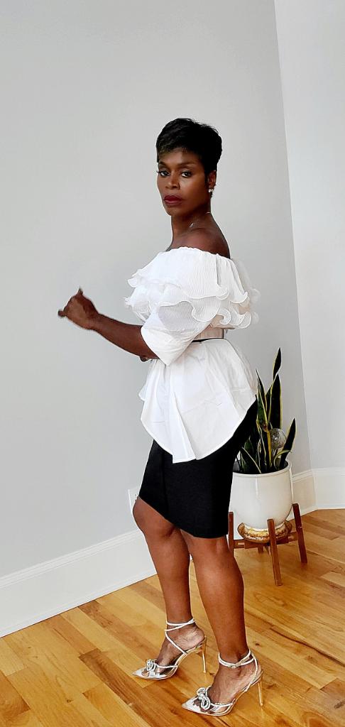 Shimmy I’m the Fluff Blouse