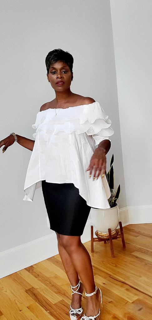 Shimmy I’m the Fluff Blouse